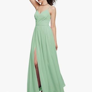 Sage Green Size 8 Bridesmaid Dress